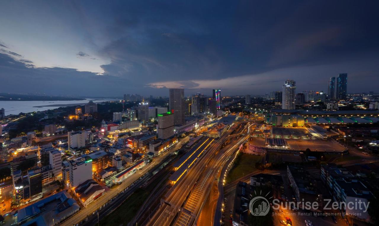 ジョホールバルNetflix Smarttv Cityseaview & Highfloor At R&F Mallアパートメント エクステリア 写真